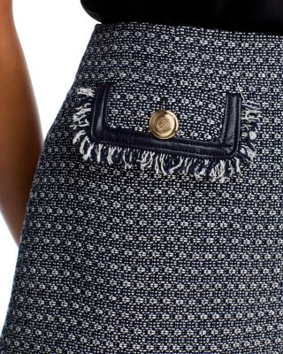 Birdseye Tweed Deva Skirt