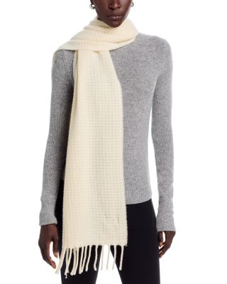 Mila Textured Cashmere Scarf