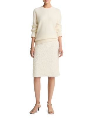 Feathery Fringe Skirt