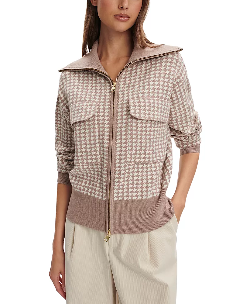 Varley Ablett Jacquard Knit Jacket