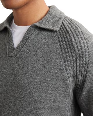 Banbury Wool & Cashmere Open Collar Sweater