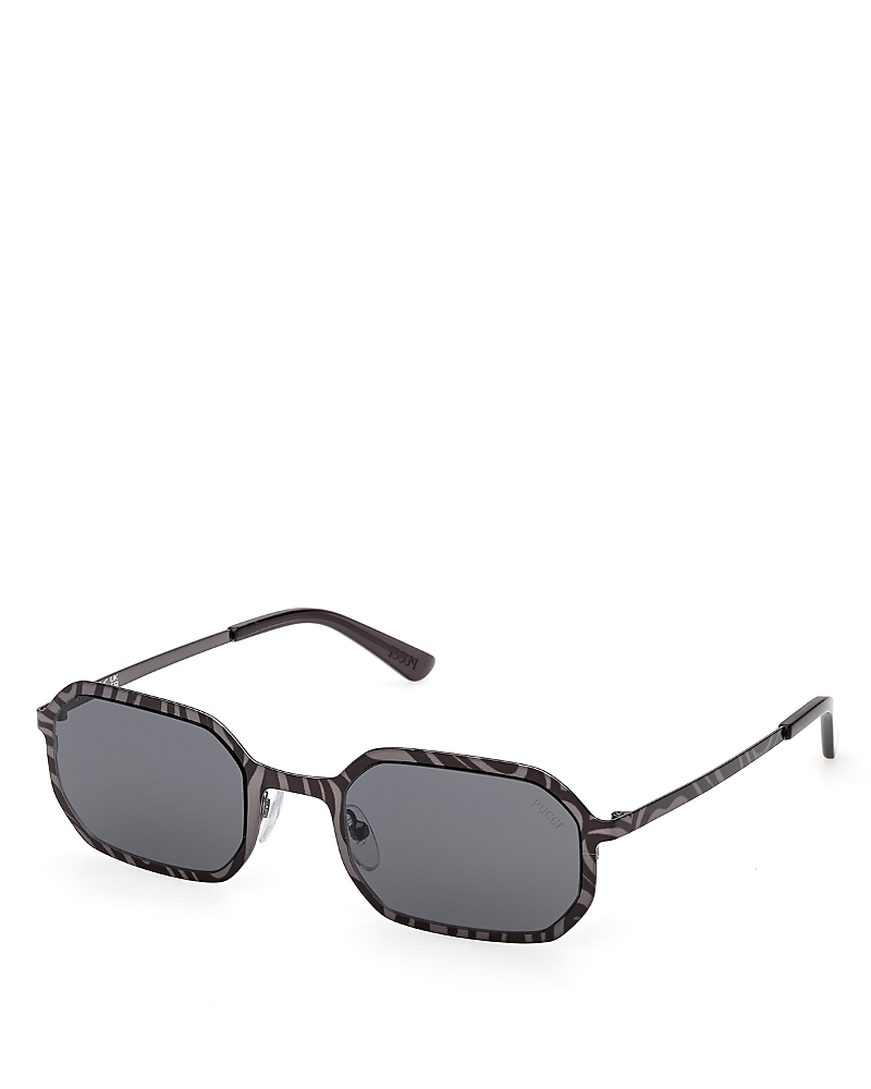 Pucci Geometric Sunglasses, 52mm