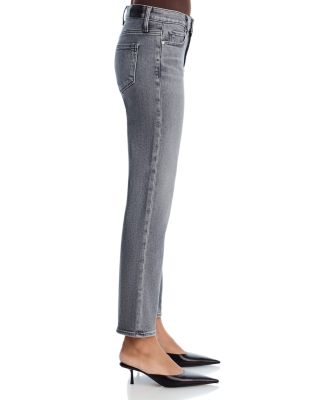 Mason High Rise Ankle Jeans in Smokey Gray