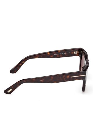 Finn Rectangular Sunglasses, 53mm
