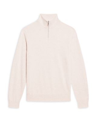 Hilles Cashmere Quarter Zip Sweater