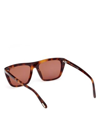 Rectangular Sunglasses, 56mm