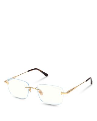 Rectangular Blue Light Glasses, 54mm