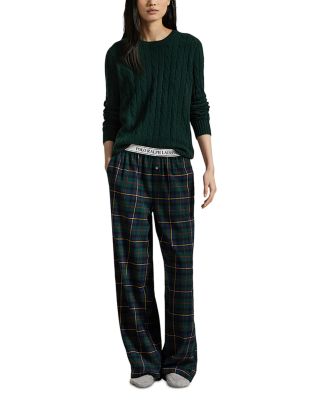 Plaid Pajama Pants 