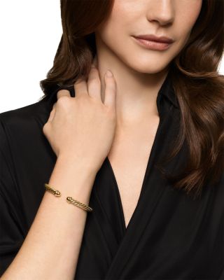 Cablespira&reg; Flex Bracelet in 18K Yellow Gold, 6mm