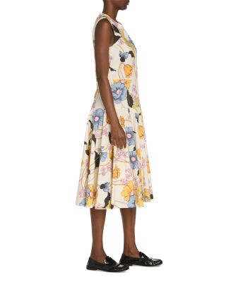 Sleeveless Midi Dress  