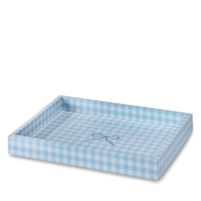 Gingham Tray, 11&amp;quot; x 8&amp;quot;