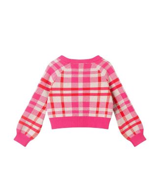  Plaid Cardigan - Big Kid