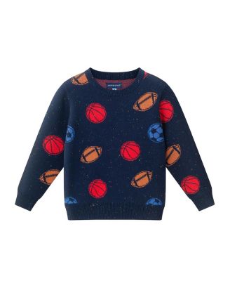 Boys' Sports Themed Sweater - Little Kid
