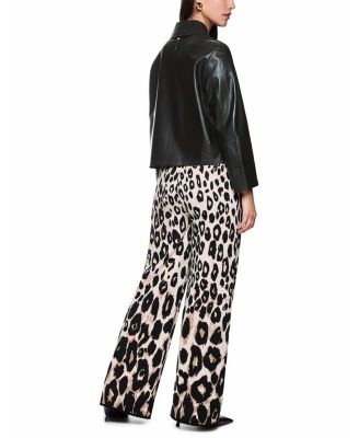 Wide Sleeve Lightweight Leather Jacket