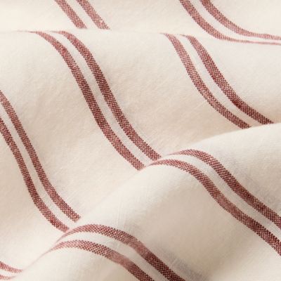  Kemptown Stripe Linen Flat Sheet, King