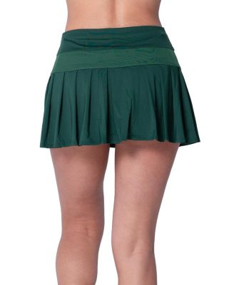  Green Pleat Skirt