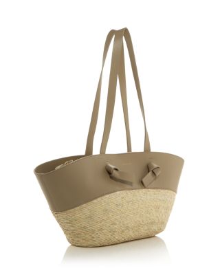 Knotted Small Basket Bag