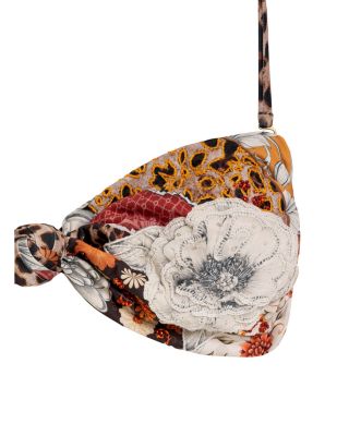 Lucille Quilt Handmade Bikini Top