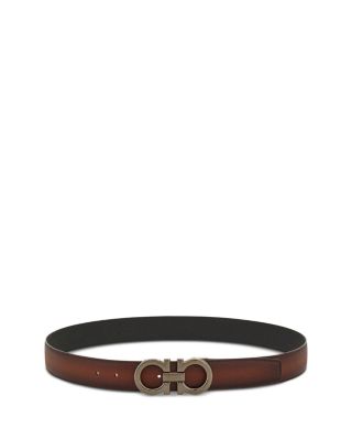 Men's Reversible Leather Belt