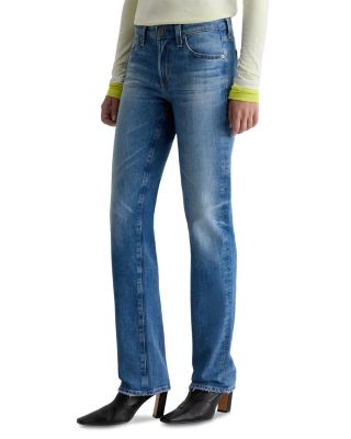 Sandra Low Rise Straight Jeans in 15 Years Regal