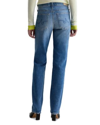 Sandra Low Rise Straight Jeans in 15 Years Regal