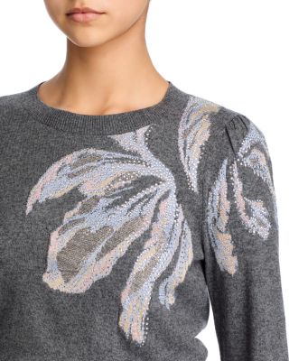 Multi Tulip Pullover Sweater