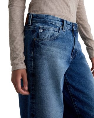 Adria Low Rise Wide Leg Jeans in Ojai