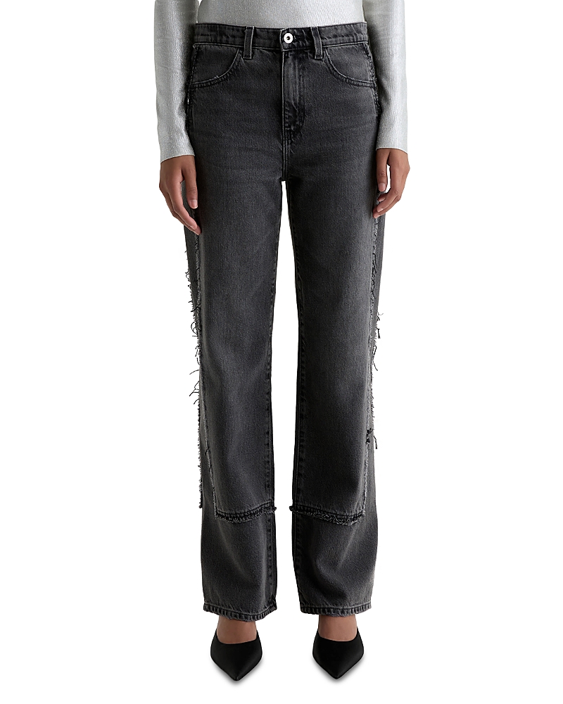Ag Brinley Mid Rise Straight Jeans