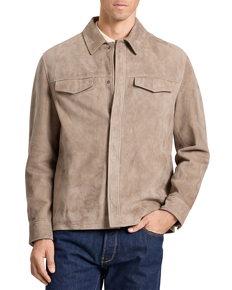 Ted Baker Wilbur Suede Shirt Jacket