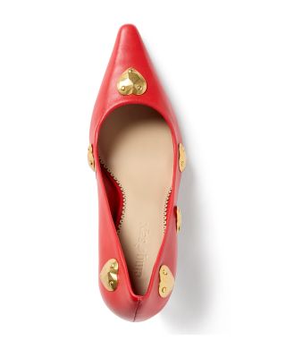 Women's Luna Metal Hearts Pumps