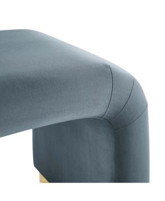 Koda Performance Velvet Waterfall Stool