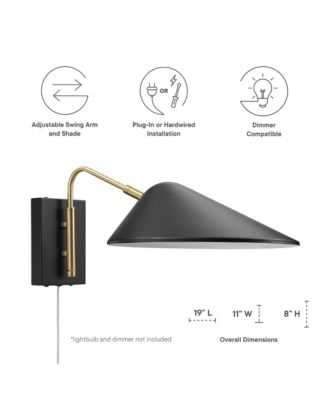 Journey 7" Swing Arm Wall Sconce