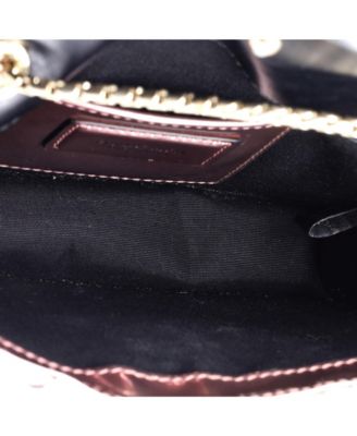 Small Serpenti Forever Square Shoulder Bag Metallic Leather