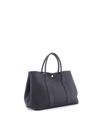 36 Garden Party Tote Leather