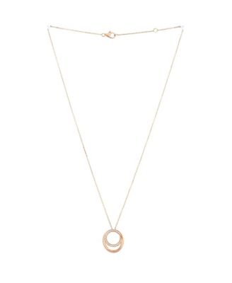  Etincelle de Cartier Pendant Necklace 18K Rose Gold with Diamonds, 15.25 - 16.5"