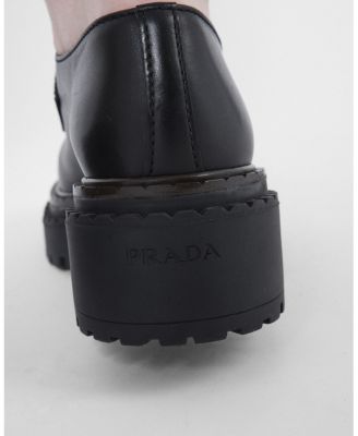  Women's Double Chocolate Leather Loafers