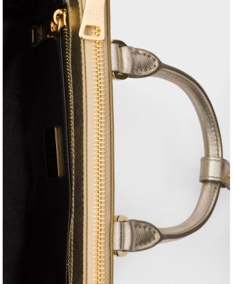 Galleria Patent Saffiano Leather Mini-Bag