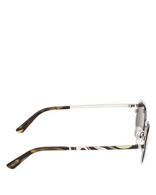 Geometric Sunglasses, 52mm