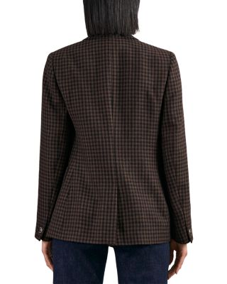Ayla Double Breasted Check Jacket