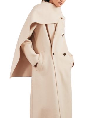 Indira Long Scarf Blindseam Coat