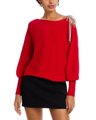 Milly Ida Bow Detail Sweater