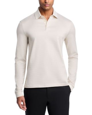 Pado Long Sleeve Mercerized Cotton Polo Shirt