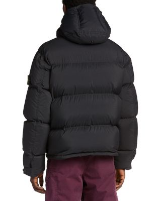 Nylon Quilted Down Coat