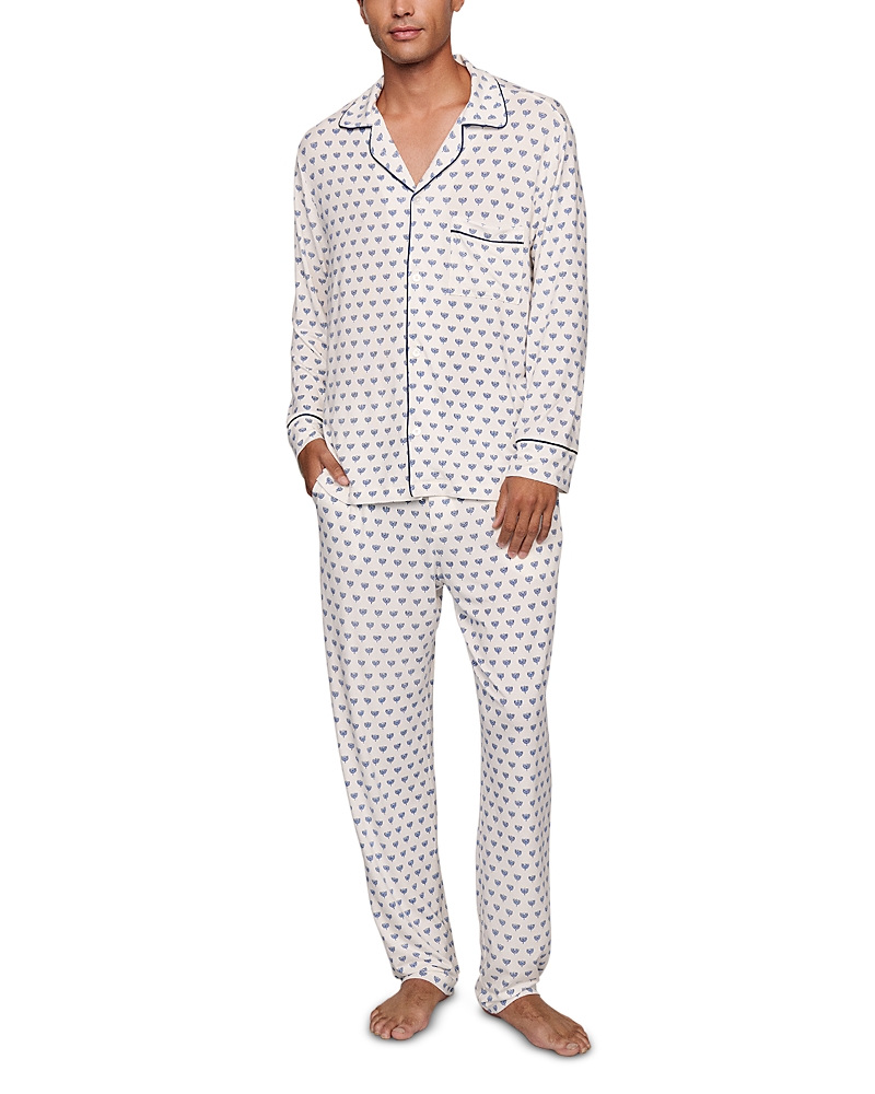 Eberjey William Pajama Set In White