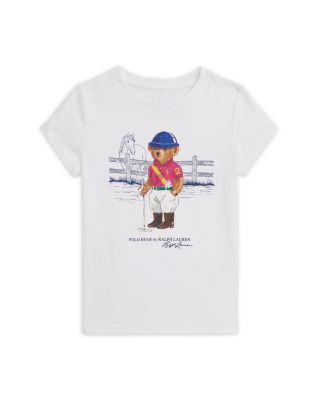 Girls&#39; Polo Bear Cotton Jersey Tee - Little Kid