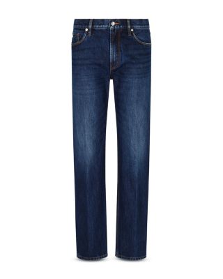 Straight Fit Jeans in Dark Blue