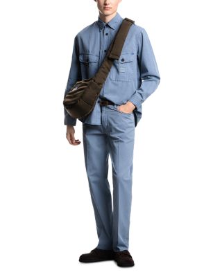 Straight Fit Jeans in Bright Blue