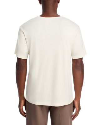 Rib U Neck Tee