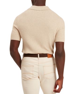 Caelum Herringbone Polo Shirt