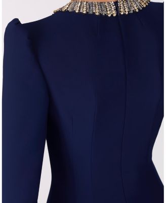 Cora Long-sleeve Midi Dress